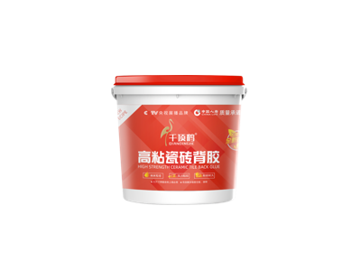 Tile back adhesive