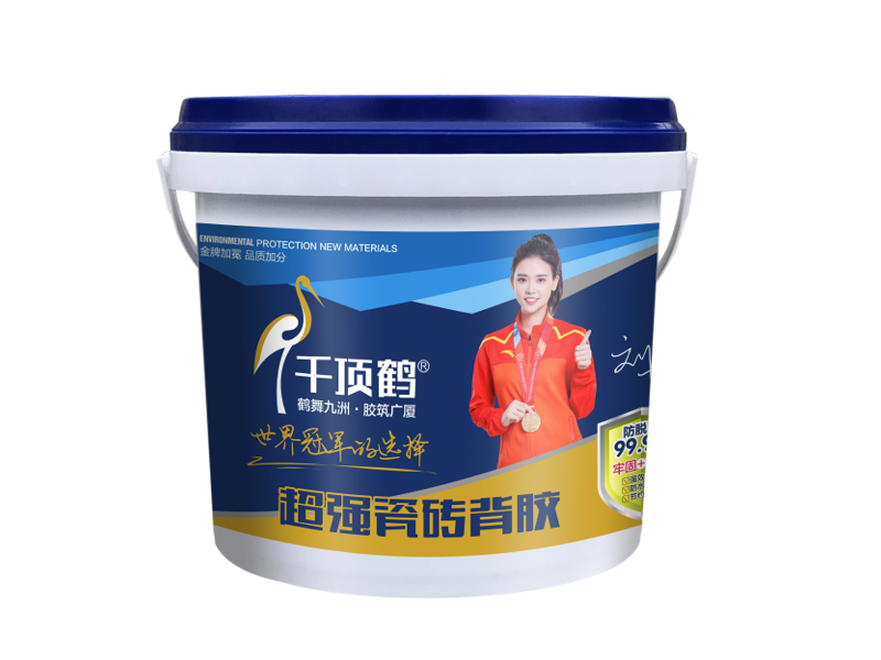 Tile back adhesive